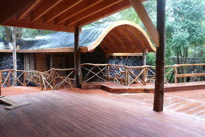 Huilo Huilo Nawelpi Lodge Puerto Fuy Exterior foto